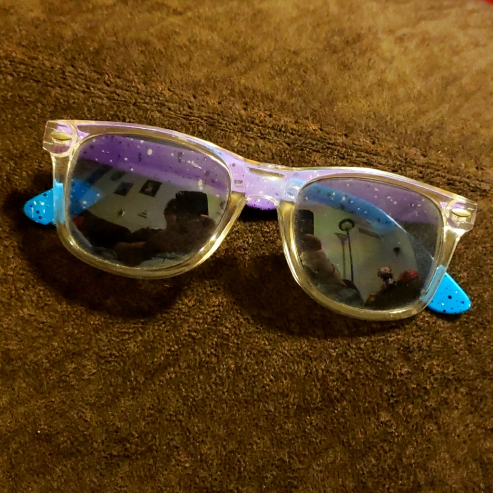 Purple and blue Sunglasses